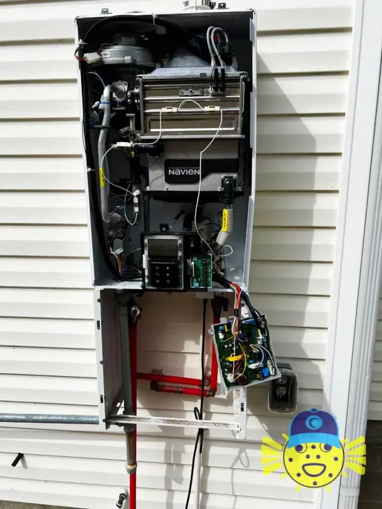 Navien tankless water heater repair service by Swell Guy Plumbing in North Charleston, SC.