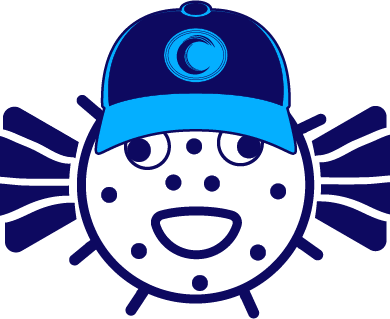 Swell Guy Plumbing pufferfish mascot