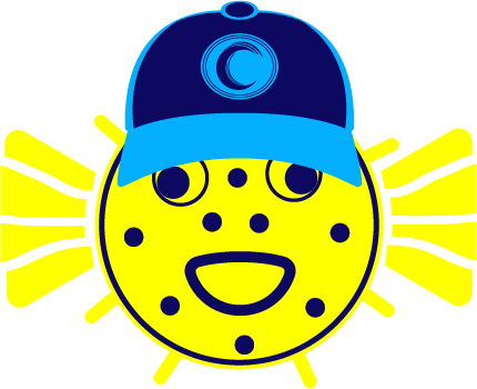 Swell Guy Plumbing pufferfish mascot