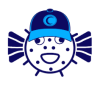 Swell Guy Plumbing logo featuring a smiling cartoon pufferfish wearing a blue baseball cap